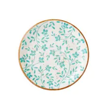 Steelite - Impressions 8" Flora Aqua Plate (12 Per Case) - 18020567