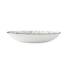 Steelite - Impressions 41.6 oz Flora Aqua Bowl (12 Per Case) - 18020569