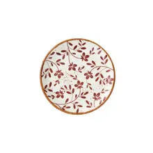 Steelite - Impressions 6" Flora Brown Plate (12 Per Case) - 18030568