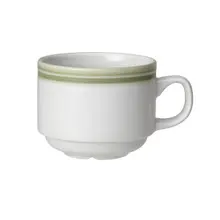 Steelite - Bead 7 oz Sage Stacking Cup (12 Per Case) - 1404X0133