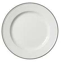 Steelite - Bead 11.25" Black Plate (6 Per Case) - 1406X0101