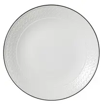 Steelite - Bead 11.25" Black Coupe Plate (6 Per Case) - 1406X0103