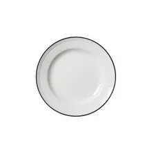 Steelite - Bead 6.5" Black Plate (12 Per Case) - 1406X0108