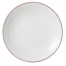 Steelite - Bead 11.25" Maroon Coupe Plate (6 Per Case) - 1407X0103