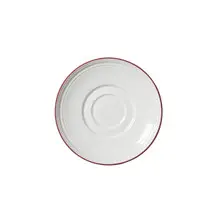 Steelite - Bead 6" Maroon Saucer (12 Per Case) - 1407X0110