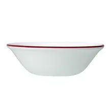 Steelite - Bead 18 oz Maroon Oatmeal Bowl (12 Per Case) - 1407X0124