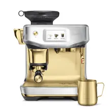 Breville - The Barista Touch Impress Brushed Stainless Steel Brass Espresso Machine