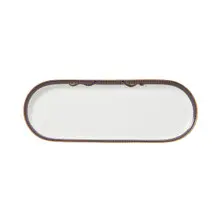 William Edwards - Makira 10" x 3.25" Oblong Tray (12 Per Case) - 82135AND0607