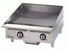 Star - 24" Ultra-Max Natural Gas Griddle w/ Mechanical Snap-Action Controls & Chrome Plate - 824TCHSA