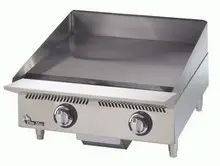 Star - 24" Ultra-Max Natural Gas Griddle w/ Manual Controls & Steel Plate - 824MA