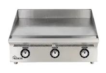 Star - 36" Ultra-Max Liquid Propane Griddle w/ Manual Controls & Steel Plate - 836MA