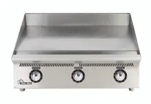 Star - 36" Ultra-Max Natural Gas Griddle w/ Mechanical Snap-Action Controls & Chrome Plate - 836TCHSA