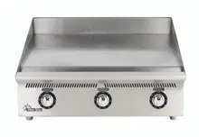 Star - 36" Ultra-Max Liquid Propane Griddle w/ Mechanical Snap-Action Controls & Chrome Plate - 836TCHSA