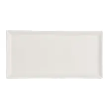 Rene Ozorio - White Album 9.3" x 4.6" Rectangular Tray (12 Per Case) - 51109ST3209