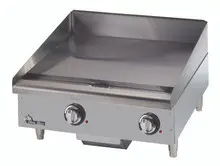 Star - 24" Ultra-Max 240V Electric Griddle w/ Mechanical Snap-Action Controls & Chrome Plate - 724TCHSA2