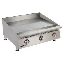 Star - 36" Ultra-Max 240V Electric Griddle w/ Mechanical Snap-Action Controls & Chrome Plate - 736TCHSA2