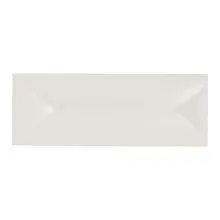 Rene Ozorio - White Album 11.1" x 3.8" Rectangular Tray W/ Indent (12 Per Case) - 51109ST3239