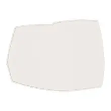 Rene Ozorio - White Album 11.75" x 8.6" Geometric Tray (12 Per Case) - 51109ST3260