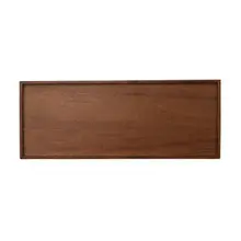 Rene Ozorio - White Album 12.5" x 5" Wood Rectangle Tray (12 Per Case) - 6525T241