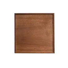 Rene Ozorio - White Album 7.25" x 7.25" Wood Square Tray (12 Per Case) - 6525T243