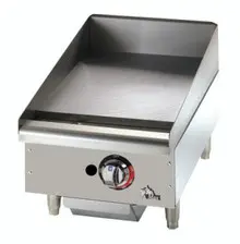 Star - 15" Star-Max 208/240V Electric Griddle w/ Snap-Action Thermostat & Steel Plate - 515TGF
