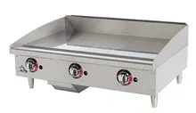 Star - 36" Star-Max Gas Griddle w/ Thermostat, Steel Plate & Safety Pilot - 636TSPF