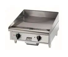 Star - 24" Toastmaster Gas Griddle w/ Thermostatic Controls & Steel Plate - TMGT24