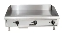 Star - 36" Toastmaster Gas Griddle w/ Thermostatic Controls & Steel Plate - TMGT36