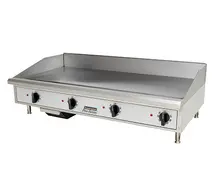 Star - 48" Toastmaster 208/240V Electric Griddle w/ Snap-Action Thermostat Controls & Steel Plate - TMGE48