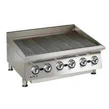 Star - 36" Ultra-Max Liquid Propane Radiant Charbroiler - 8136RCBB