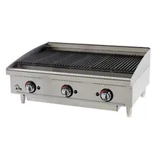 Star - 36" Star-Max Gas Radiant Charbroiler - 6136RCBF
