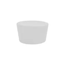 Creations - White Silicone Replacement Lid (Use with 4994Q726 & 4945Q412) (6 Per Case) - 6461BW033