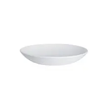 Creations - Improv 32 oz White Melamine Coupe Bowl (12 Per Case) - 7075MM301