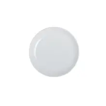 Creations - Improv 6.5" White Melamine Nordic Coupe Plate (12 Per Case) - 7075MM317