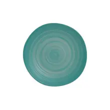 Creations - Revel 6.5" Turquoise Melamine Plate (24 Per Case) - 7126TM073