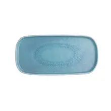 Creations - Cali 14.5" x 7" Blue Lagoon Rectangular Tray (6 Per Case) - 7186TM521