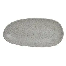 Creations - Rocca 11" x 5.5" Melamine Small Irregular Platter (6 Per Case) - 7220TM717