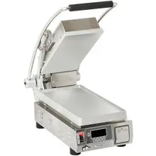 Star - Pro-Max 7" Panini Grill w/ Smooth Aluminum Plates & Electronic Controls/Timer - PST7E