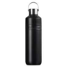 Le Creuset - Licorice 1L On The Go Stainless Steel Bottle