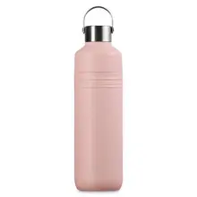 Le Creuset - Shell Pink 1L On The Go Stainless Steel Bottle