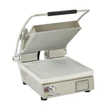 Star - Pro-Max 14" Panini Grill 208/240V w/ Grooved Aluminum Plates - PGT14A