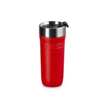 Le Creuset - Cherry 350ml On The Go Stainless Steel Travel Mug
