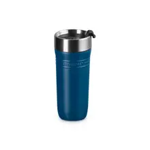 Le Creuset - Teal 350ml On The Go Stainless Steel Travel Mug