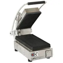 Star - Pro-Max 7" Panini Grill w/ Grooved Iron Plates - PGT7I