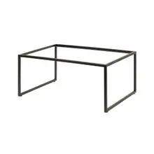 Creations - Axis Pivot Black 21.8" x 13.8" x 9" Rectangle Riser - 7363MW332