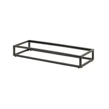 Creations - Axis Pivot Black 21.8" x 7.3" x 3" Rectangle Riser - 7363MW333