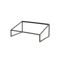 Creations - Axis Pivot Black 13.8" x 21.8" x 8.5" Rectangle Riser - 7363MW339