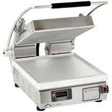 Star - Pro-Max 14" Panini Grill 208/240V w/ Smooth Aluminum Plates & Electronic Controls/Timer - PST14E