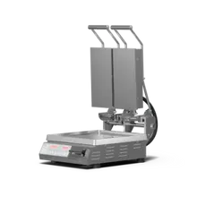 Star - Pro-Max 14" Split Top Panini Grill 208/240V w/ Smooth Aluminum Plates & Electronic Controls/Timer - PST14D