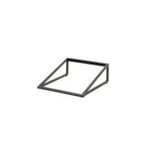 Creations - Axis Pivot Black 13.8" x 11.5" x 4.5" Angled Rectangular Riser - 7363MW342